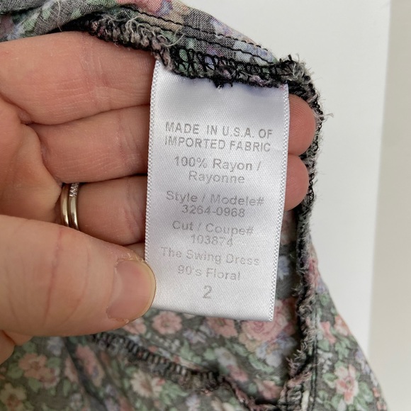 Current/Elliott flower print flowy dress - Picture 5 of 11